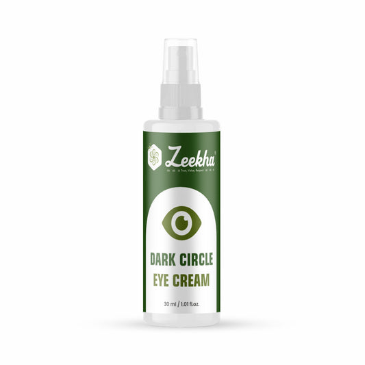 ZEEKHA Dark Circles, Under Eye Cream for Dark Circles, with Cucumber & Peptides - 30ml"