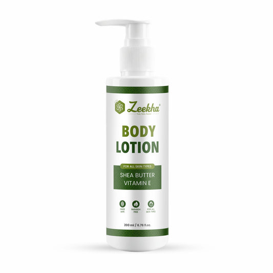 ZEEKHA Shea Butter Vitamin-e Nourishing Body Lotion 200ml