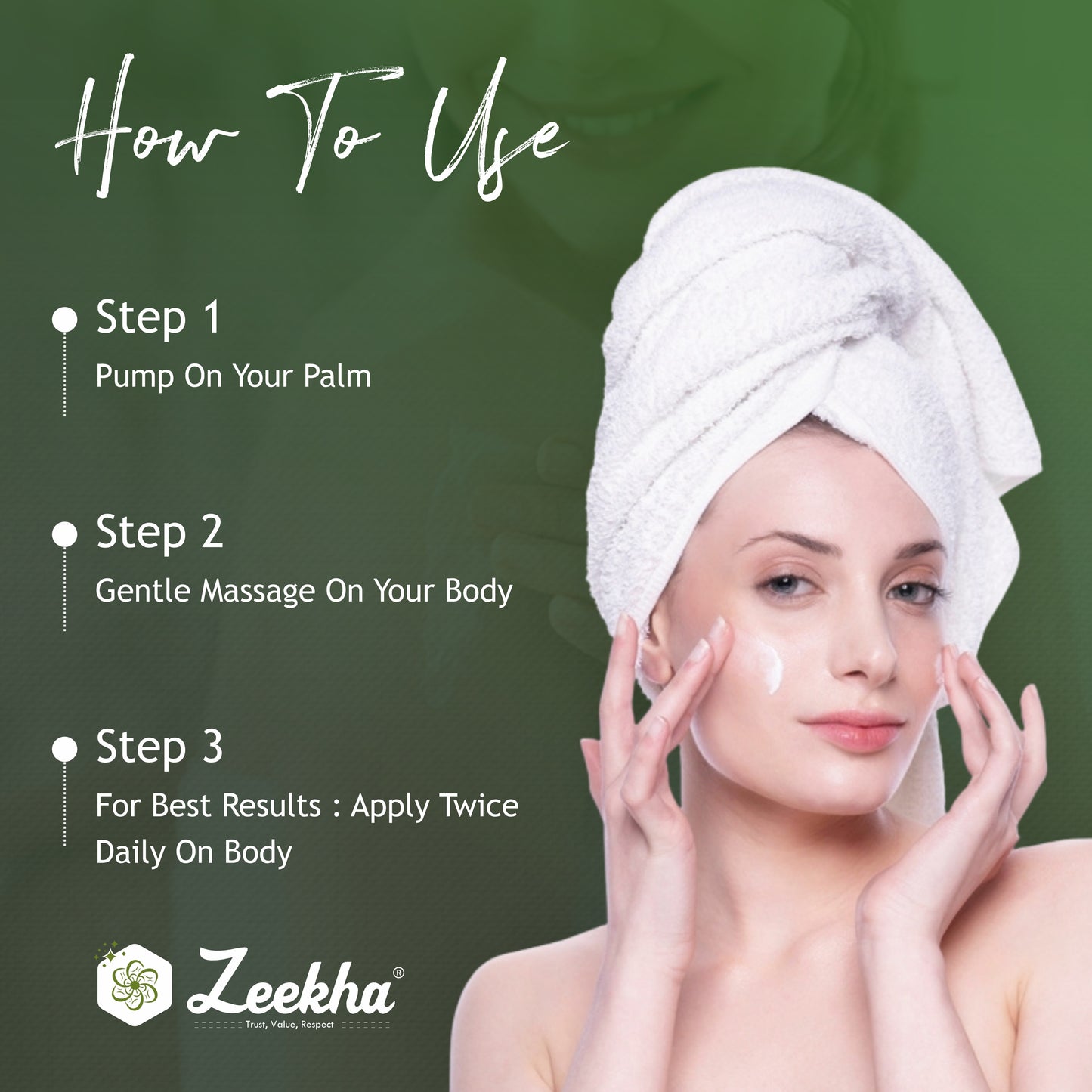 ZEEKHA Shea Butter Vitamin-e Nourishing Body Lotion 200ml