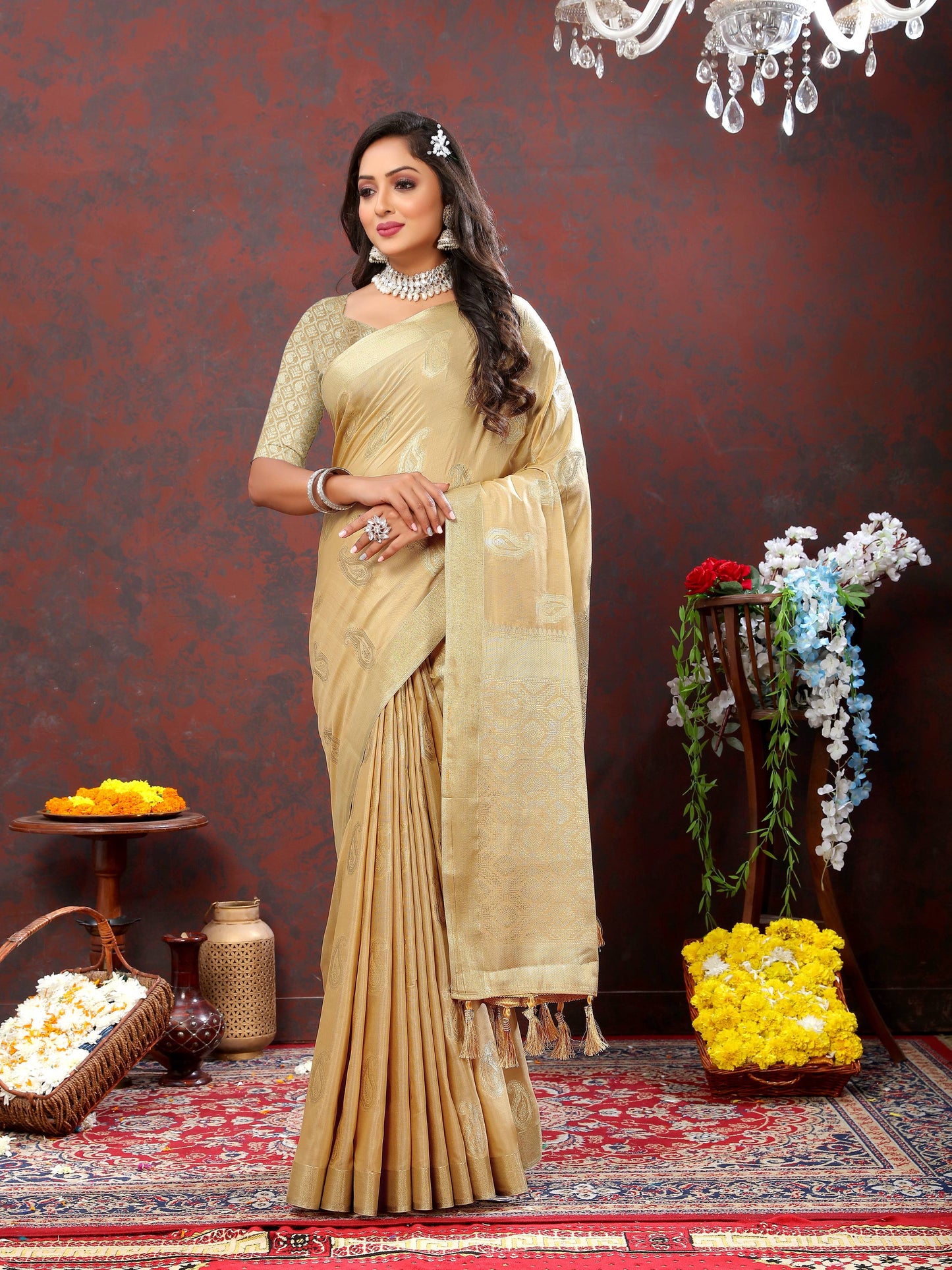 luxurious designer Women's Soft Cotton saree with zari  weawing design  and Rich Zari weawing silk saree