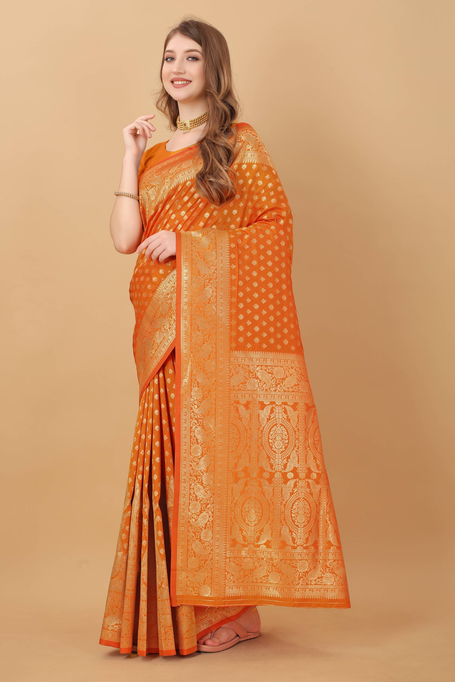 luxurious designer Women's Soft Silk saree with zari  weawing design  and Rich Zari weawing silk saree