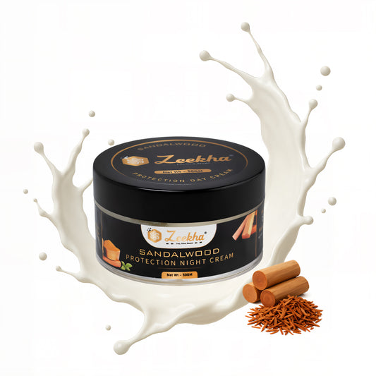 Zeekha Naturally Powerful Sandalwood Skin Whitening and Brightening&nbsp; Night Cream