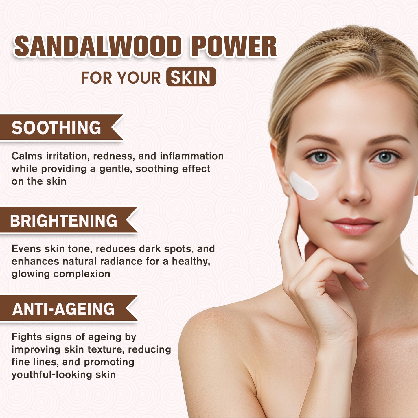 Zeekha Naturally Powerful Sandalwood Skin Whitening and Brightening&nbsp; Night Cream