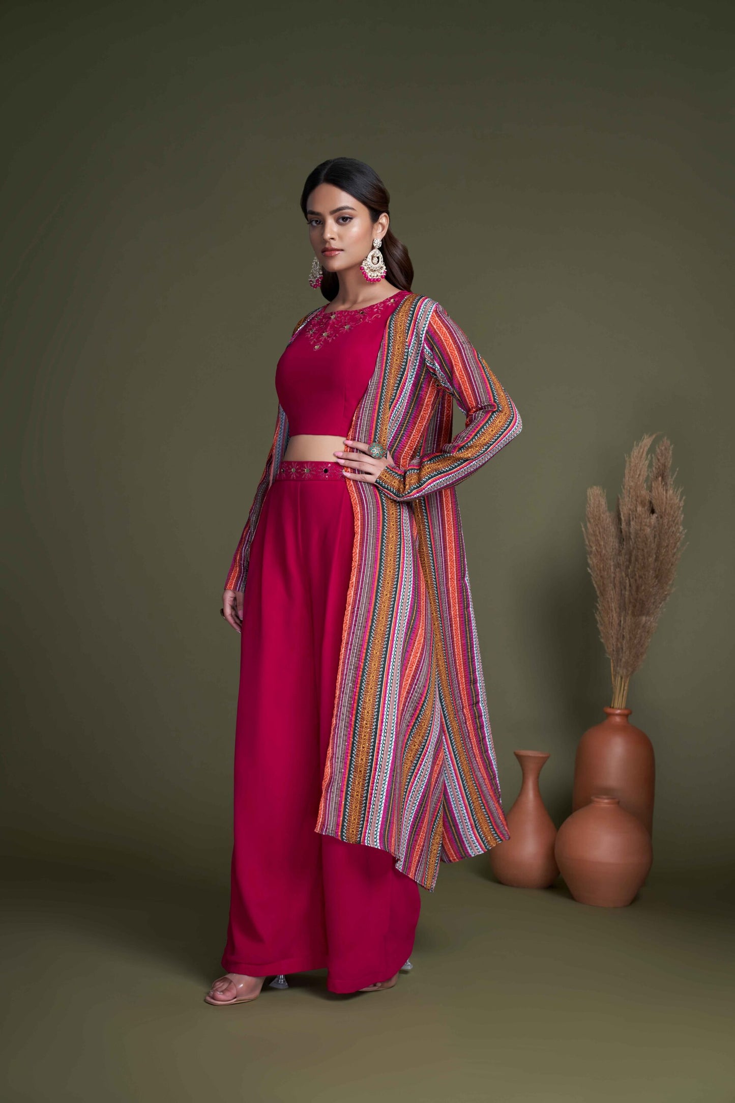 Exclusive Rani Georgette Koti Style Palazzo Collection