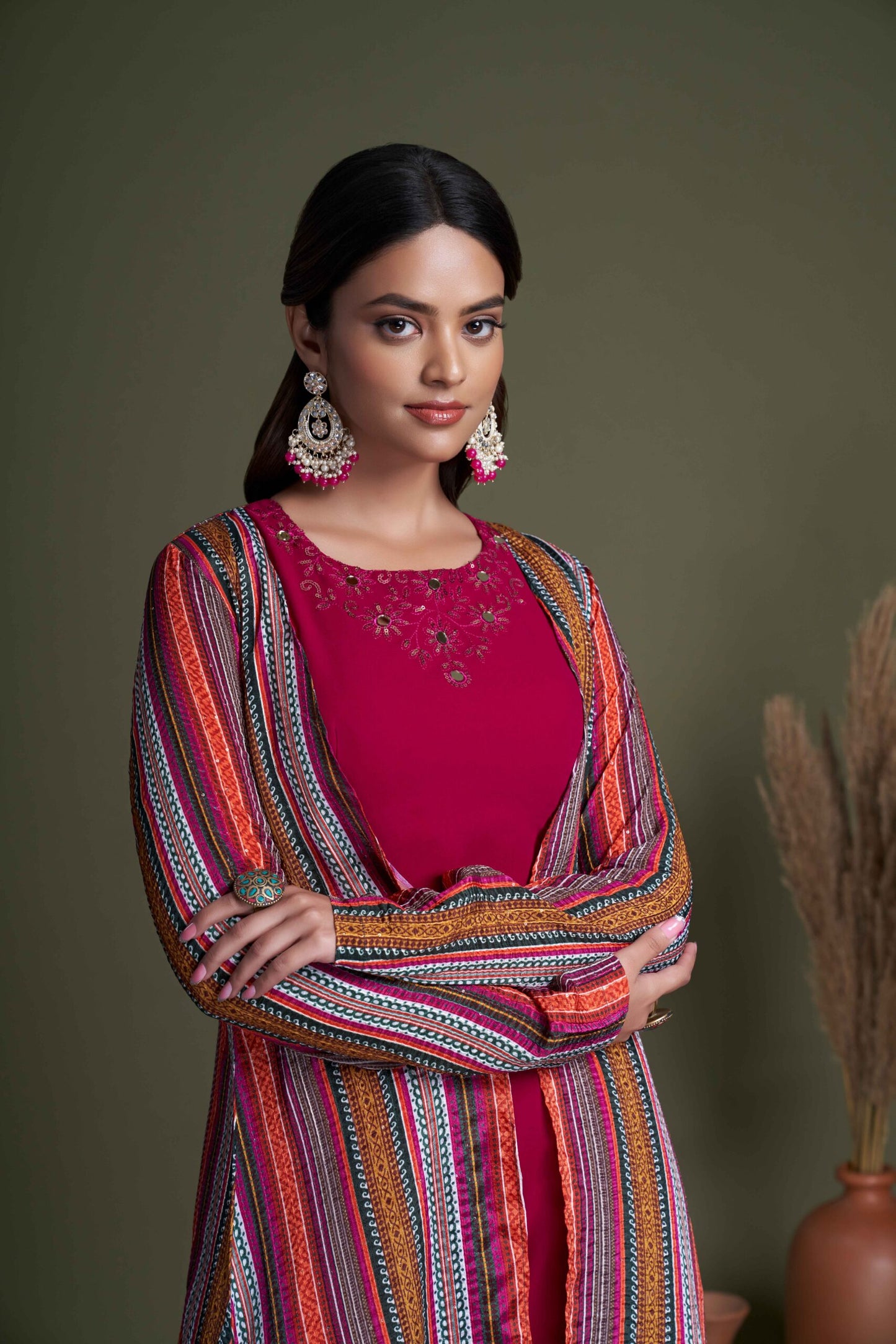 Exclusive Rani Georgette Koti Style Palazzo Collection